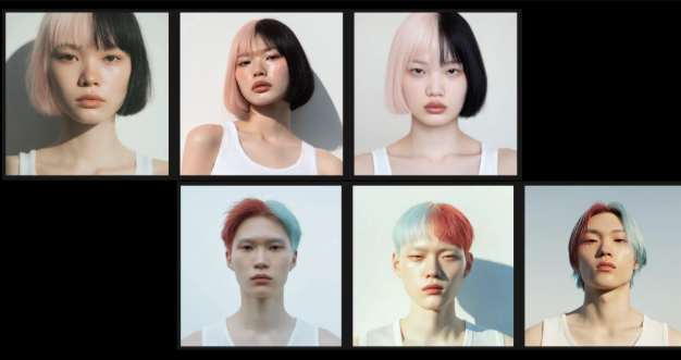 사례 2: Midjourney 룩북
