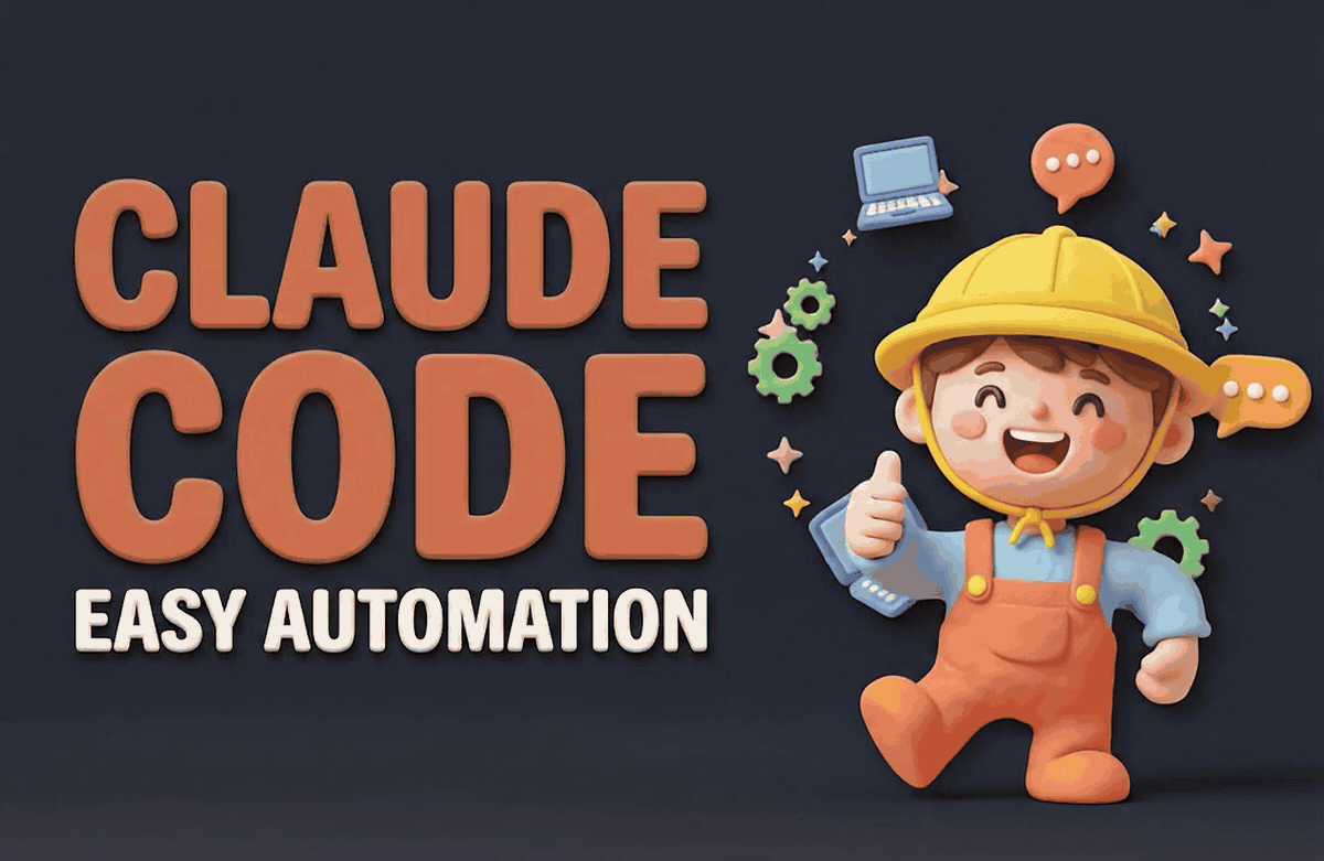 비개발자를 위한 Claude Code 업무 자동화 강의 커버